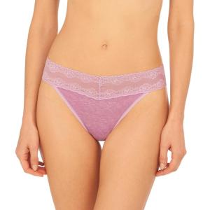 imageNatori Womens Bliss Perfection One Size ThongFreesia Heather Print