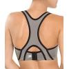 imageNatori Womens Yogi Underwire Racerback Sport BraWhiteGrey