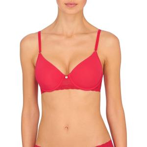 imageNatori Womens Bliss Perfection Seamless TShirt BraSunset Coral