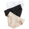 imageNatori Womens Bliss Girl Brief 3PackBlackCaffeWhite